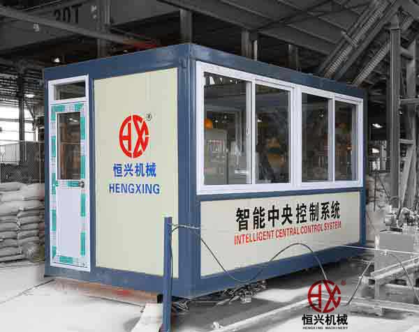 智(zhi)能中央控(kong)制系統-水(shui)泥發泡磚(zhuān)生産線輔(fu)助設備