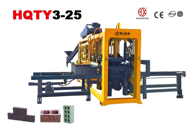 QT3-25砌塊成(chéng)型機 小型免(mian)燒磚機 混凝(níng)土砌塊磚機(ji)